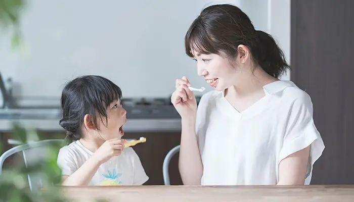 ブラッシング指導